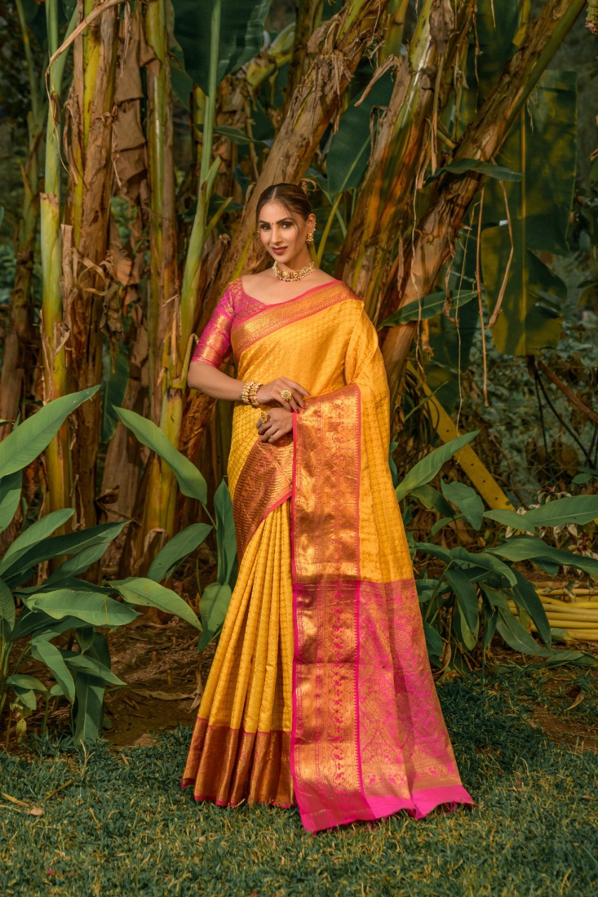 Buy online Beige Cotton Silk Handloom Saree With Blouse from ethnic wear  for Women by Charukriti for ₹1669 at 40% off | 2024 Limeroad.com