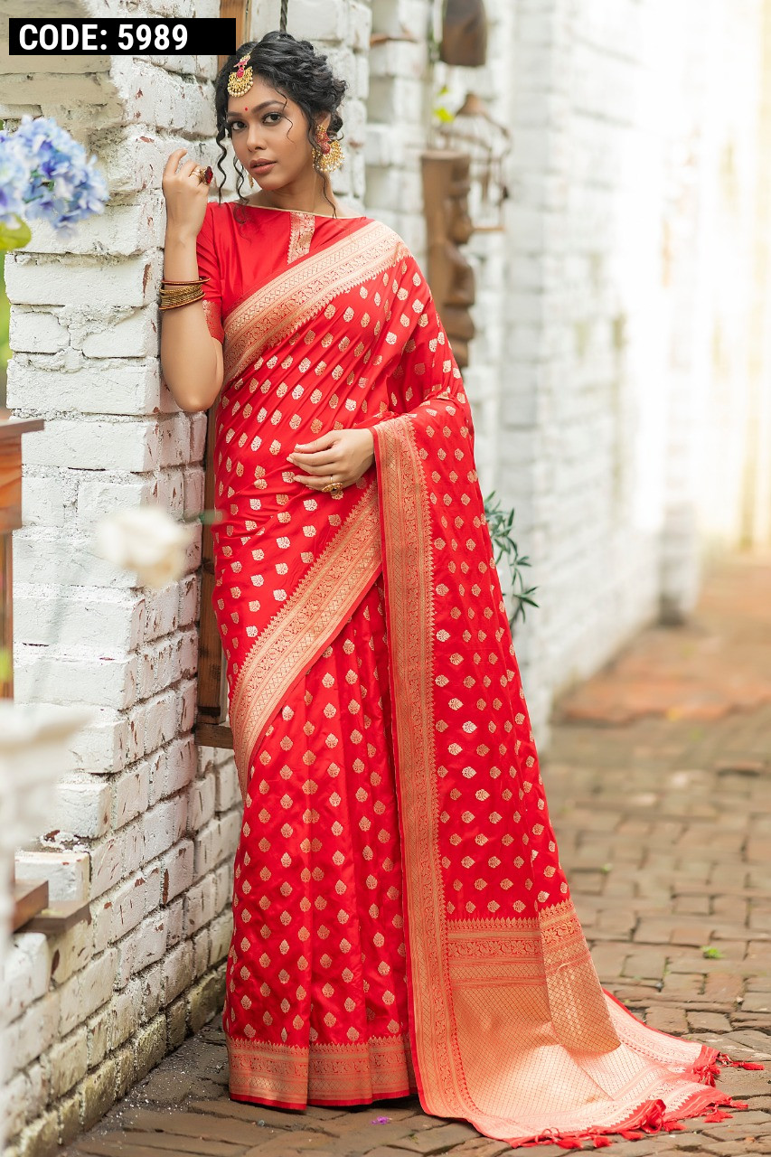 Drak Red Colour Vishal Avani New Exclusive Wear Chiffon Fancy Designer  Latest Saree Collection 41216 - The Ethnic World