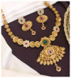 Antique Classic Necklace With Gold Plating Set