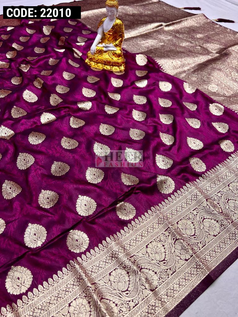 Royal Blue and Magenta Banarasi Saree  https://www.sareessalwarkameez.com/product/royal-blue-... | Saree, Banarasi  sarees, Printed sarees