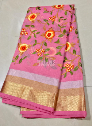 linen sarees below 1500