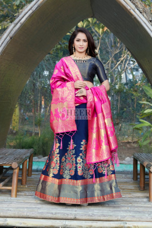 Buy Latest Pink Color Lehenga Choli Online at Best Price | Ethnic Plus