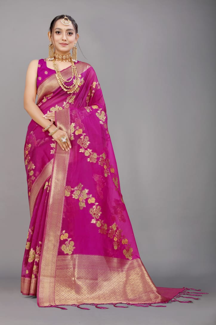 Benny self jacquard saree – SUMANGALI