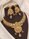 Alloy Gold-plated Necklace Set
