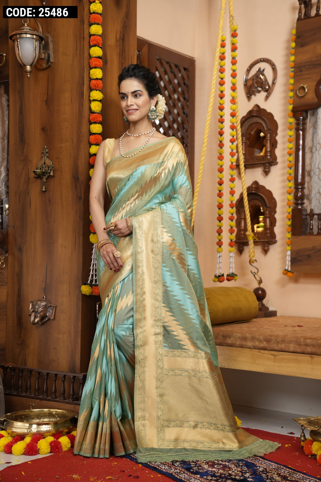 Organza Silk Sarees – MSB Design House