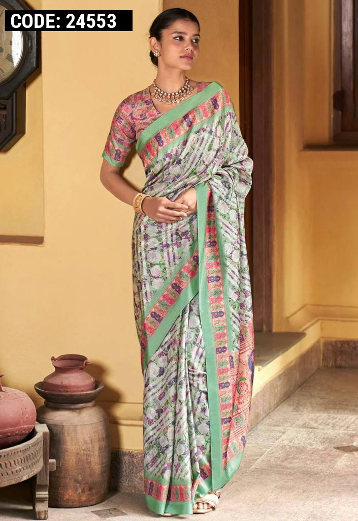 Buy Light Pink Weaving Muslin Silk Saree Online