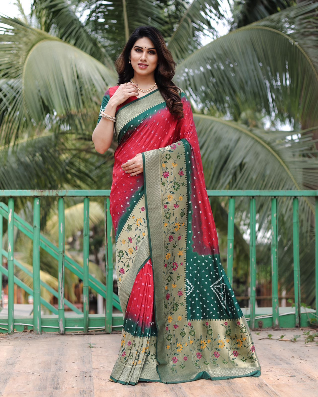 Silk Multi Color Saree|SARV151200