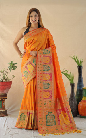 Sarees- Buy Yellow color saree