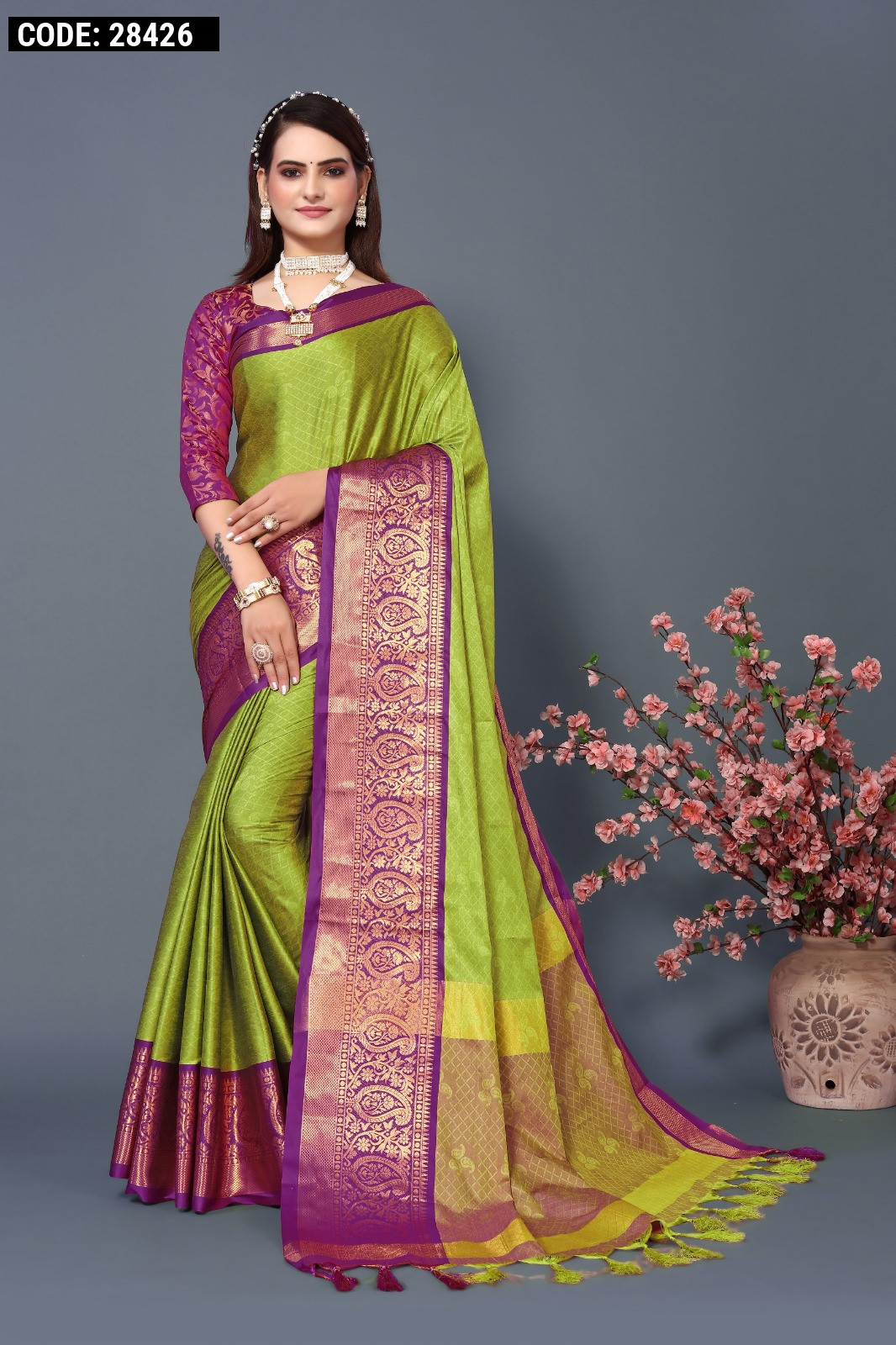Paithani saree converted into long dress || lehanga designs || half saree  designs - YouTube