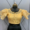 Deginer party wear  readymade blouse with frill sleeves