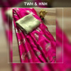 Pink color pure Satin silk saree