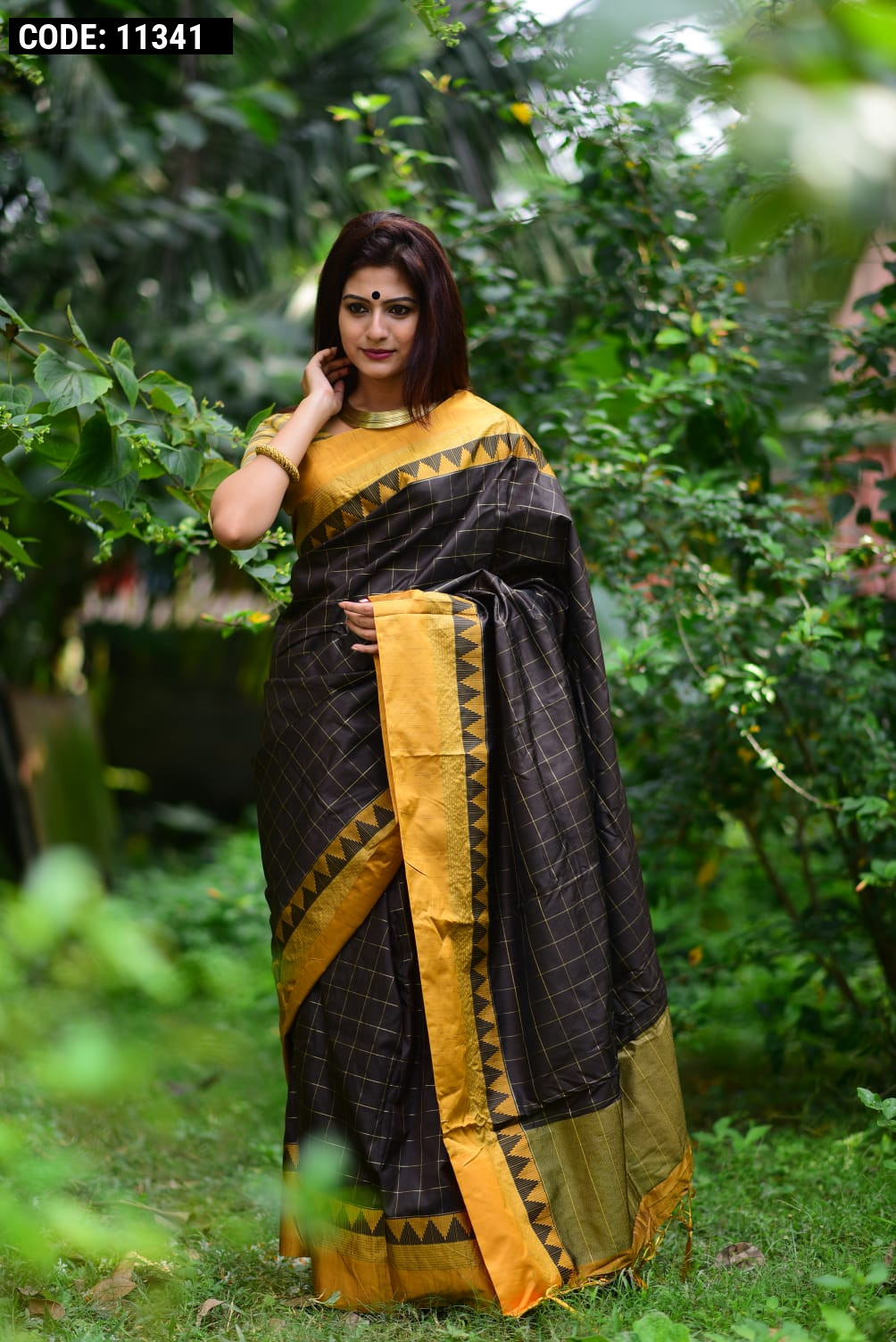 linen digital printed cotton casual wear sarees -747092338 | Heenastyle