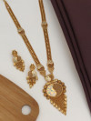 Latest Gold Plated  Necklace Set For Women By Heer fashion