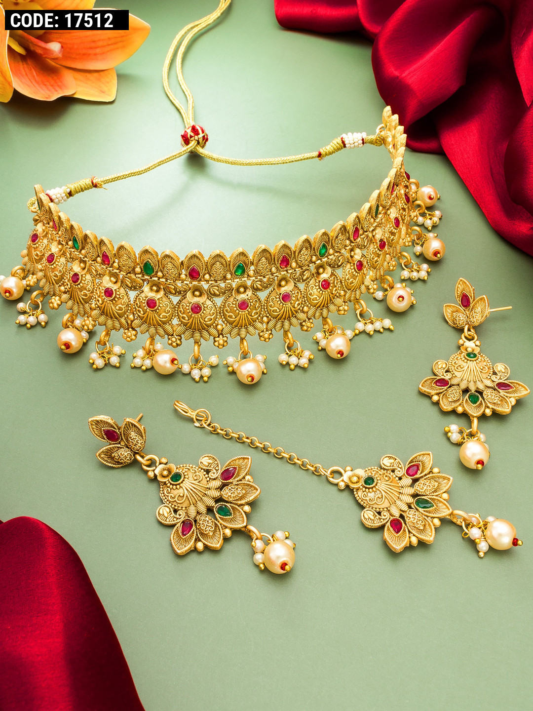 Buy Gold-Plated FashionJewellerySets for Women by MATCHITT Online | Ajio.com