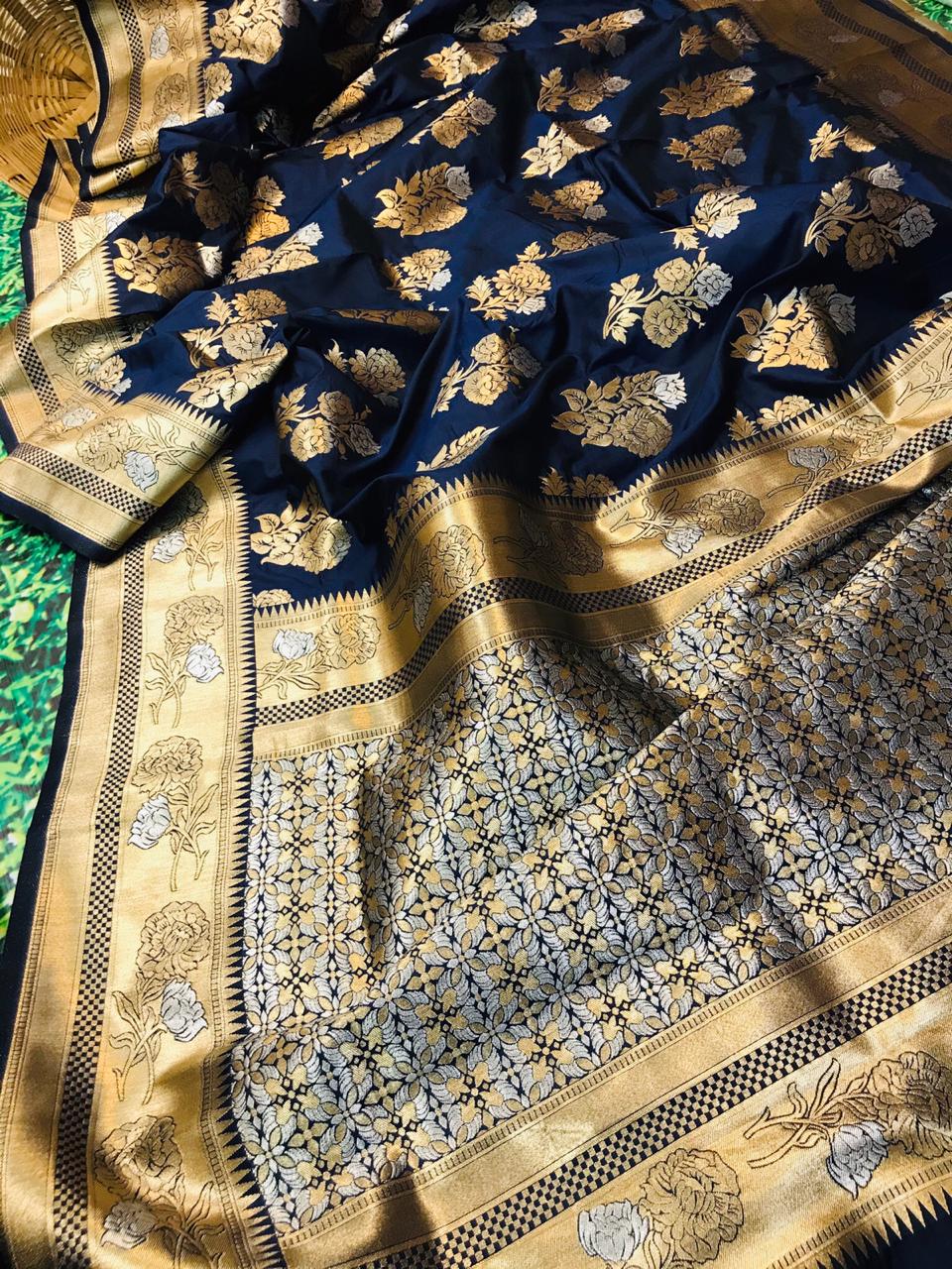 Kanchipuram silk handloom saree