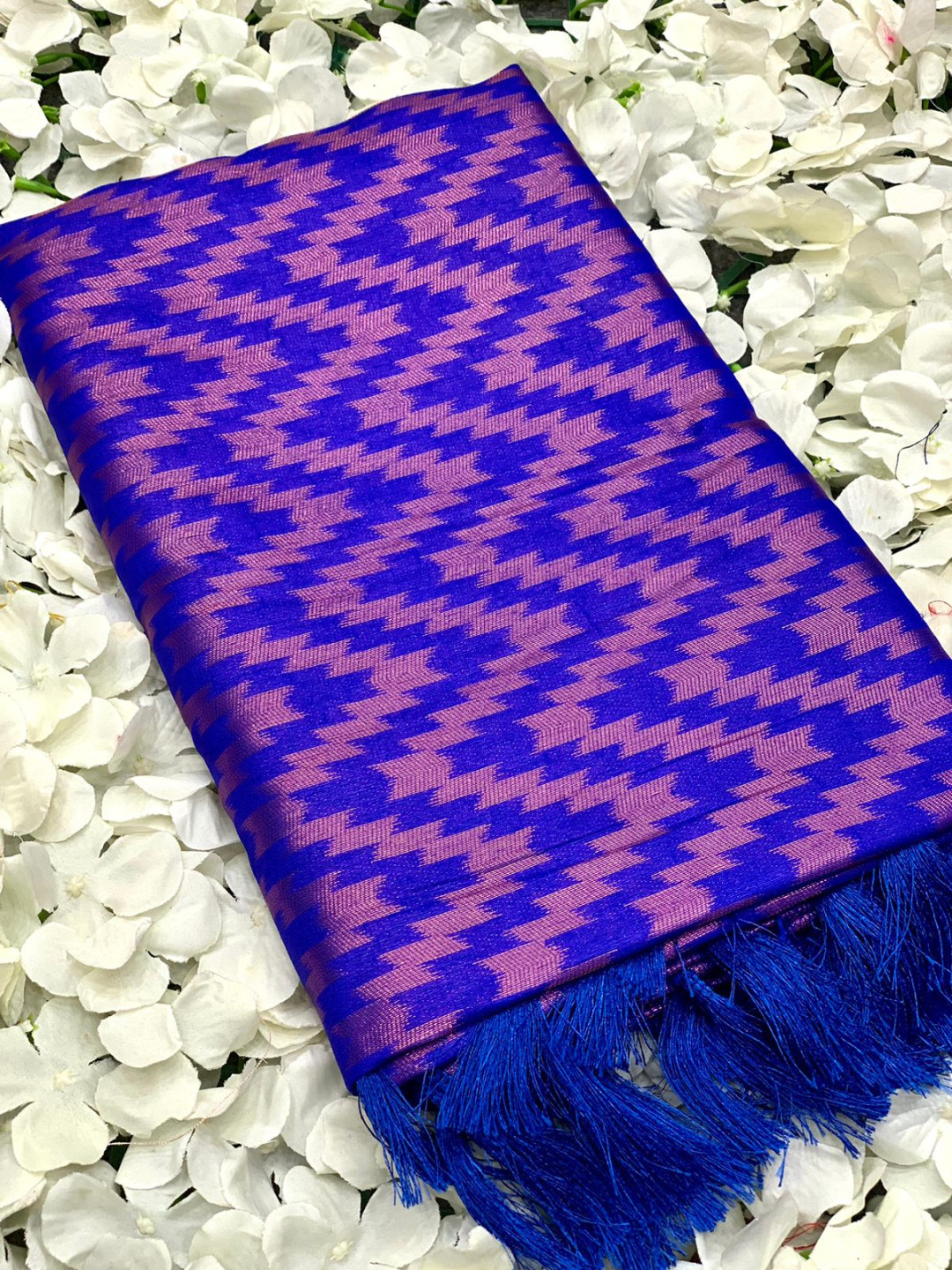 royal-blue-color-fancy-silk-saree-with-copper-zari-woven-work